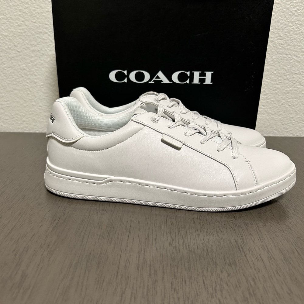 Coach White Women's Sneakers Sz 10 - Picture 2 of 6